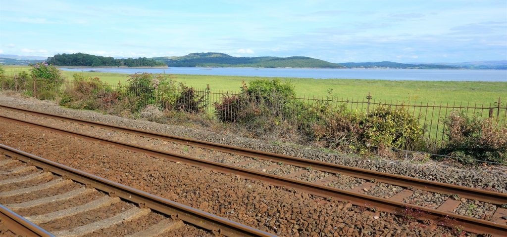 Coastal Road Trip, Grange-over-Sands, Railway, View