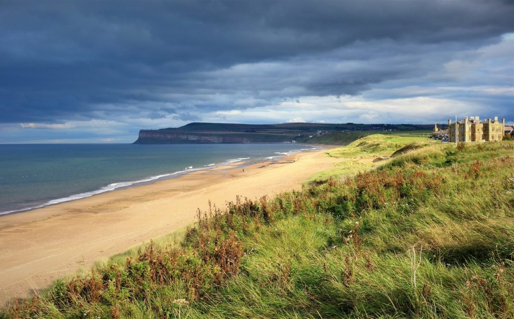 Coastal Road Trip, Marske-by-the-sea, Cliff House, View to Saltburn, Hunt Cliff