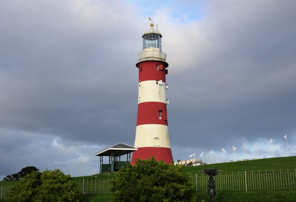 Coastal Road Trip, Plymouth, Hoe Promenade, Lighthouse, Smeaton's Tower